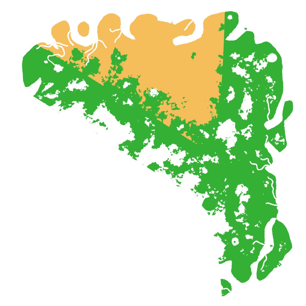 Biome Rust Map: Procedural Map, Size: 6000, Seed: 248