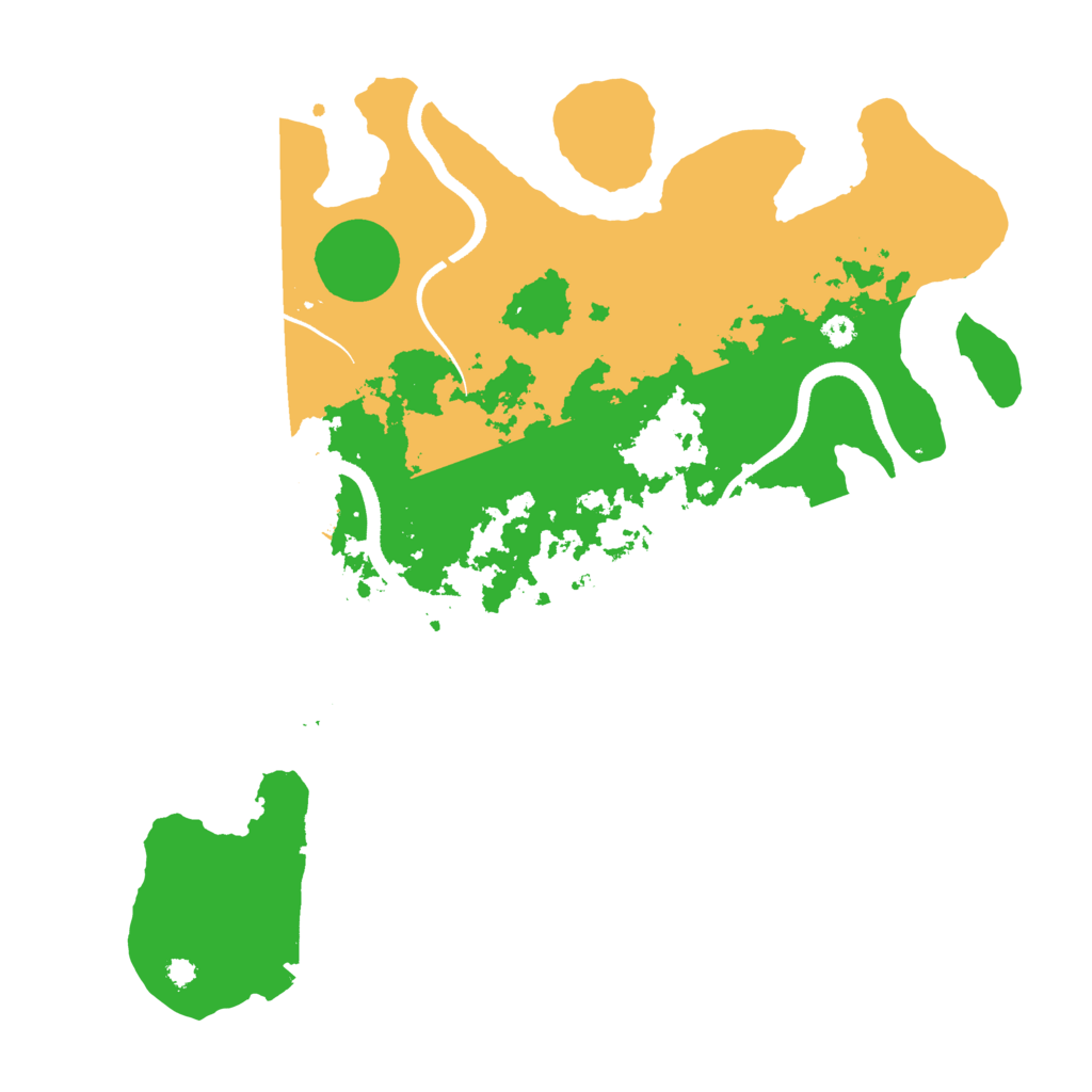 Biome Rust Map: Procedural Map, Size: 3500, Seed: 716642272