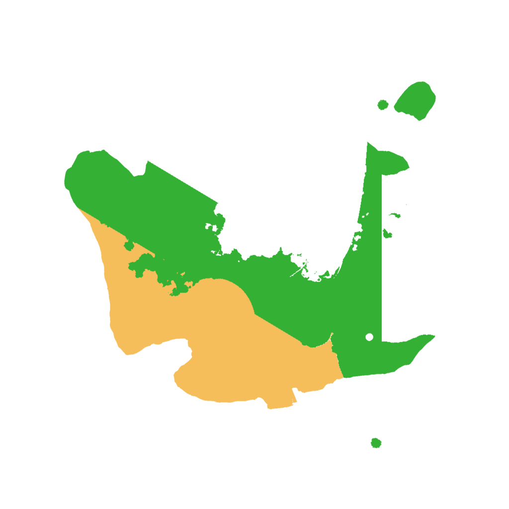 Biome Rust Map: Procedural Map, Size: 2000, Seed: 8549