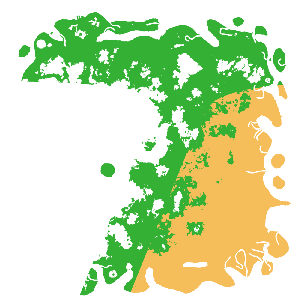 Biome Rust Map: Procedural Map, Size: 6000, Seed: 83155869