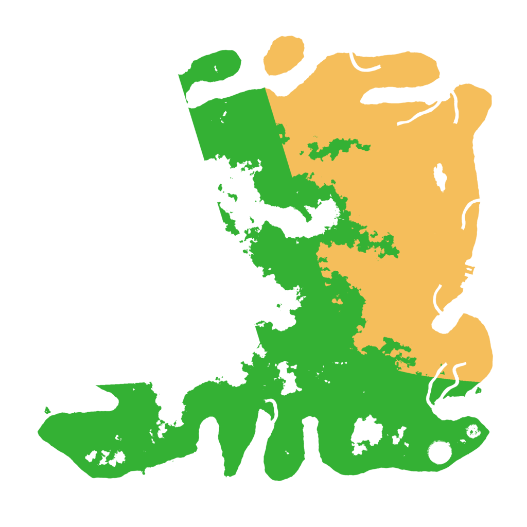 Biome Rust Map: Procedural Map, Size: 4000, Seed: 36074345