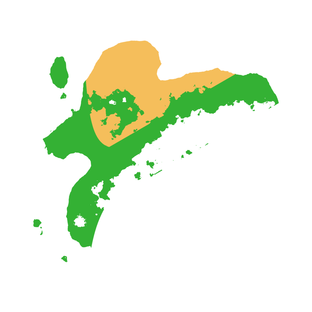 Biome Rust Map: Procedural Map, Size: 2500, Seed: 926662208