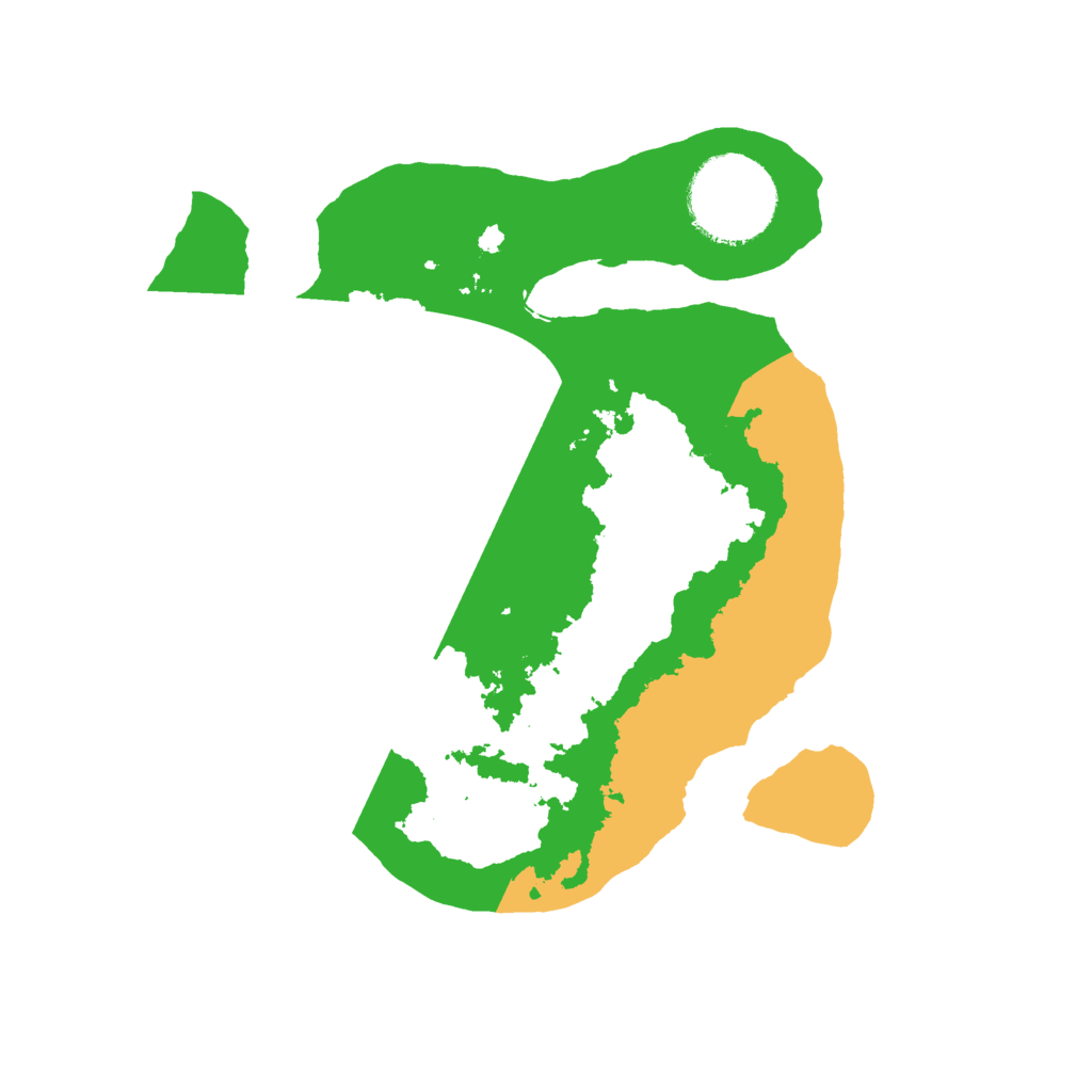 Biome Rust Map: Barren, Size: 2200, Seed: 123909123