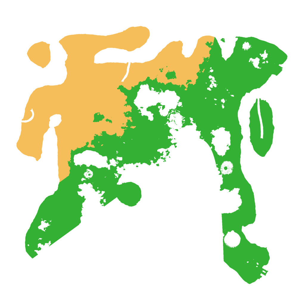 Biome Rust Map: Procedural Map, Size: 3500, Seed: 524371196