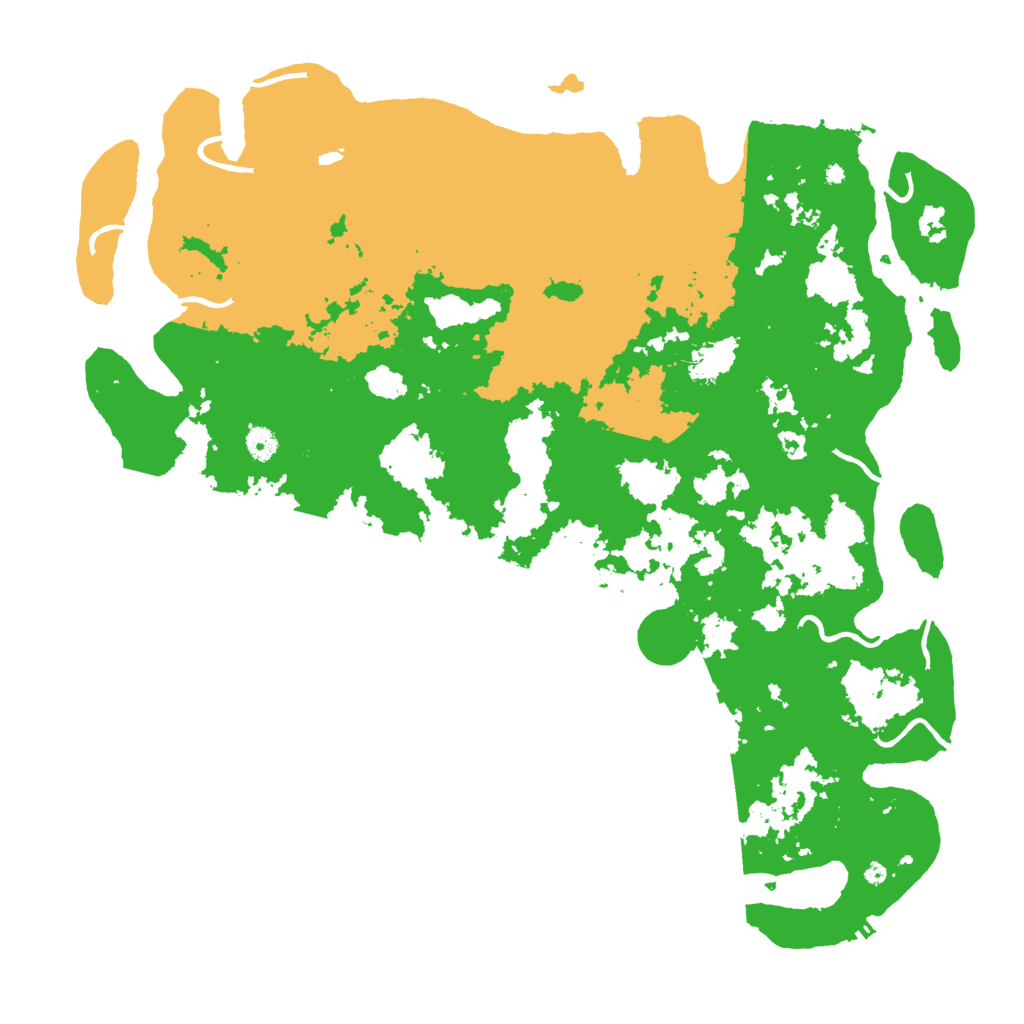 Biome Rust Map: Procedural Map, Size: 4800, Seed: 1418481808