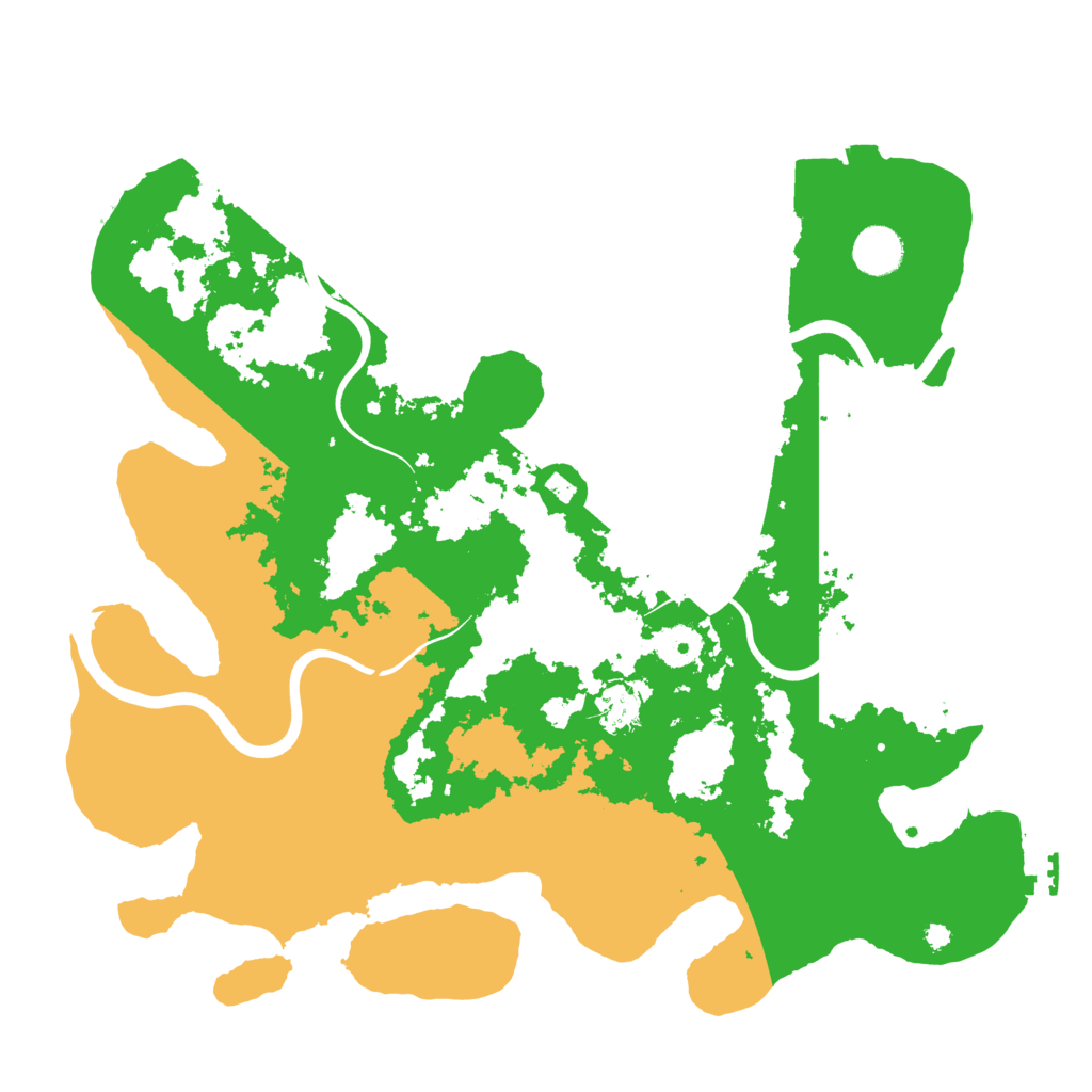Biome Rust Map: Procedural Map, Size: 3900, Seed: 1302485352