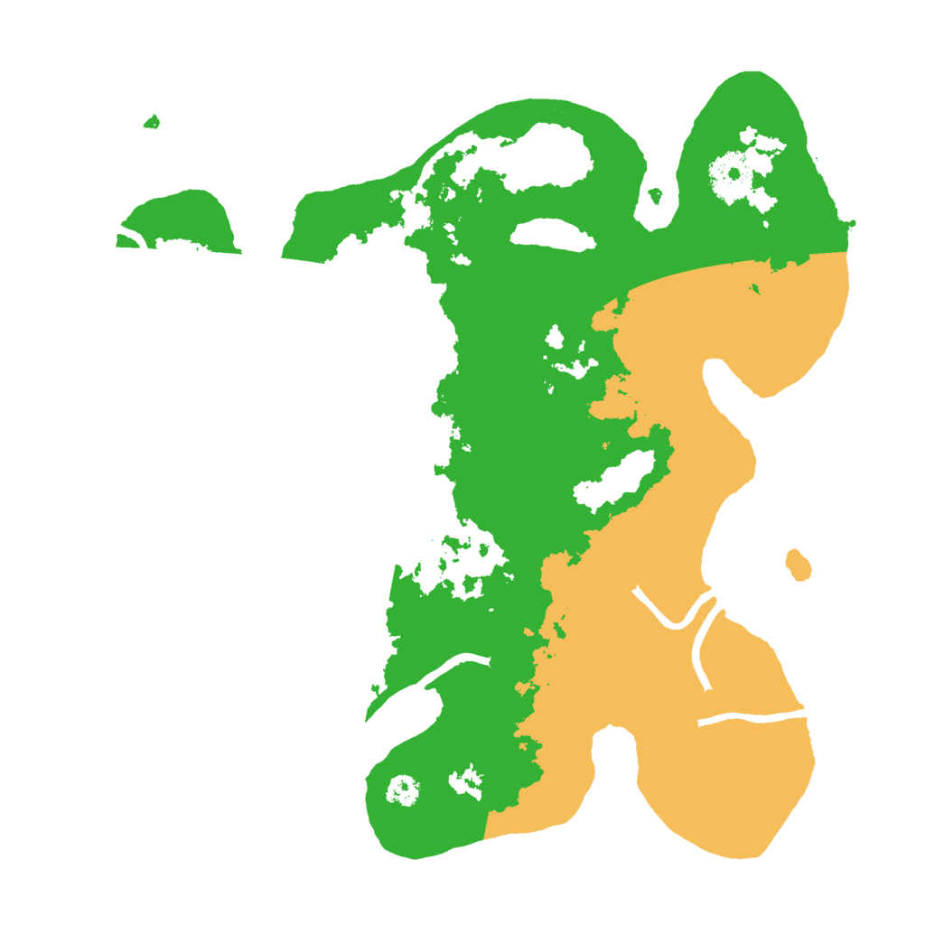 Biome Rust Map: Procedural Map, Size: 3000, Seed: 366249250