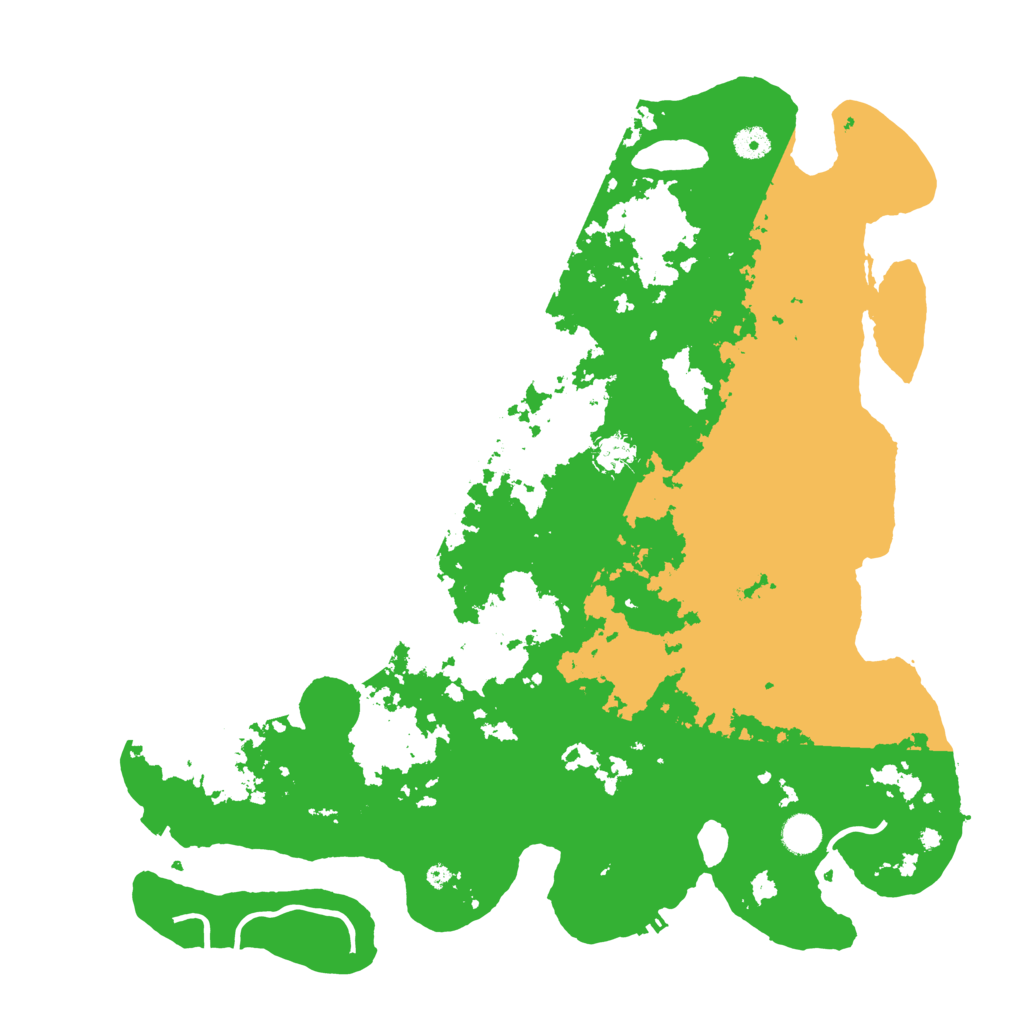 Biome Rust Map: Procedural Map, Size: 4500, Seed: 1742099425