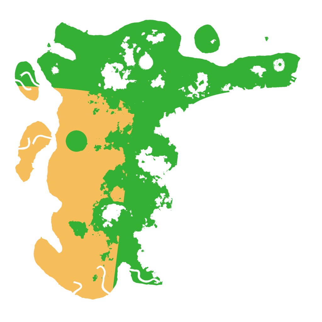 Biome Rust Map: Procedural Map, Size: 4000, Seed: 70500