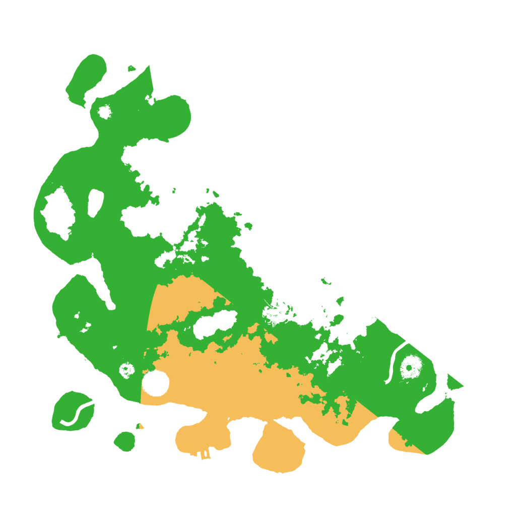 Biome Rust Map: Procedural Map, Size: 3500, Seed: 71222184