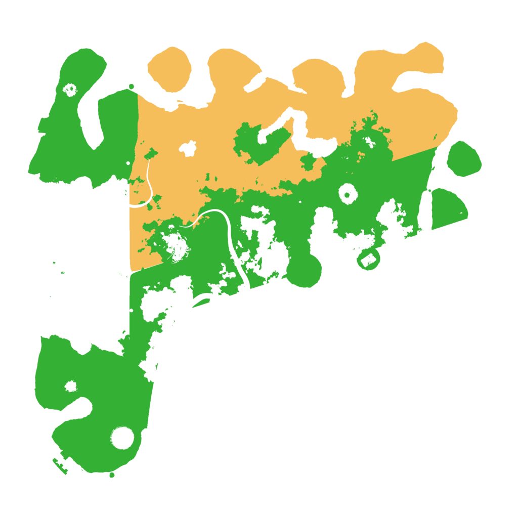 Biome Rust Map: Procedural Map, Size: 4000, Seed: 48600