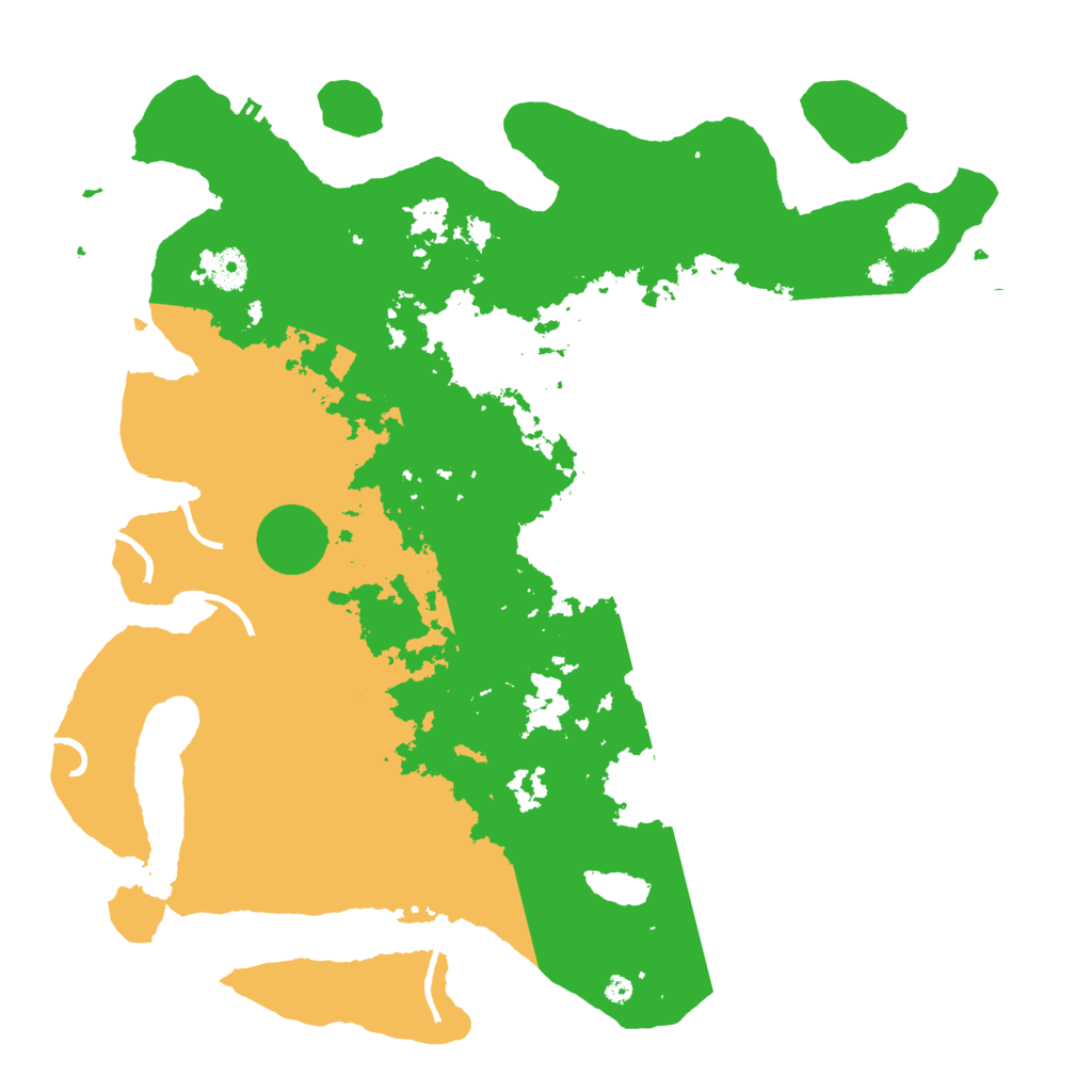Biome Rust Map: Procedural Map, Size: 4100, Seed: 1210400294