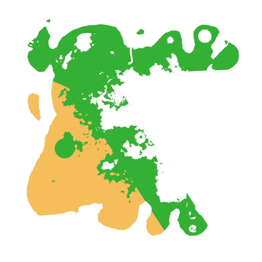 Biome Rust Map: Procedural Map, Size: 3500, Seed: 60484001