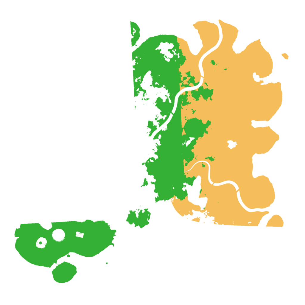 Biome Rust Map: Procedural Map, Size: 4250, Seed: 1234567800