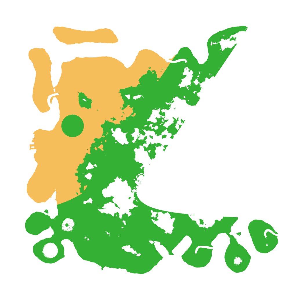 Biome Rust Map: Procedural Map, Size: 3500, Seed: 1166674546