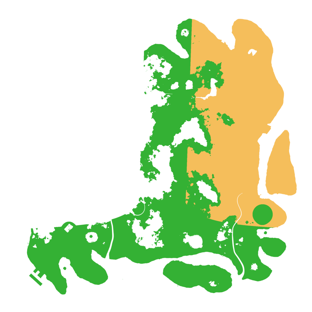 Biome Rust Map: Procedural Map, Size: 4096, Seed: 2032507035