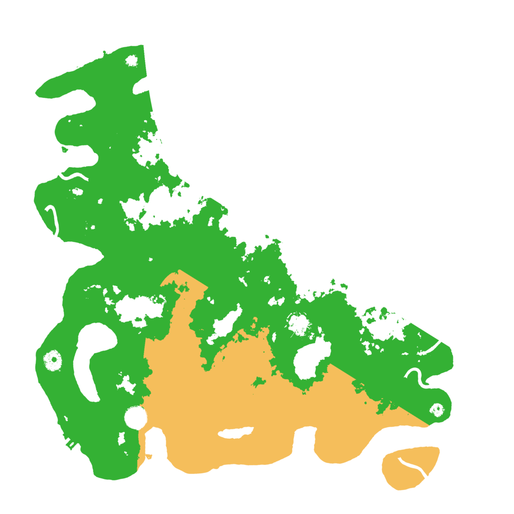 Biome Rust Map: Procedural Map, Size: 4000, Seed: 27582