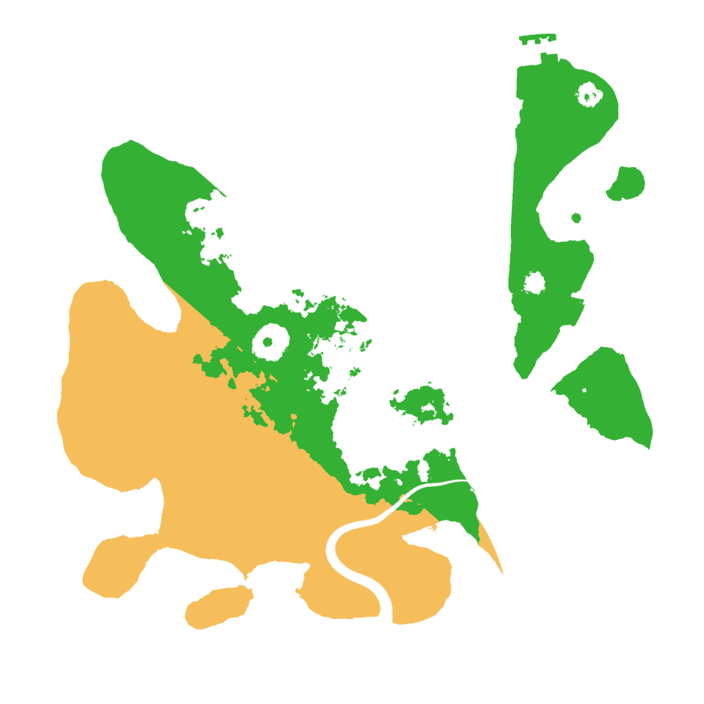 Biome Rust Map: Procedural Map, Size: 2900, Seed: 1302485352