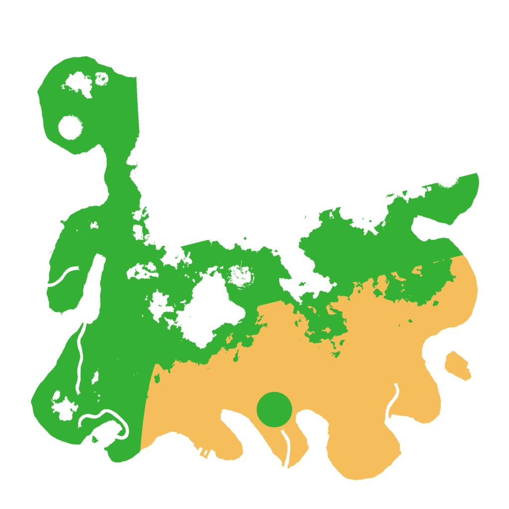 Biome Rust Map: Procedural Map, Size: 3800, Seed: 1315134869