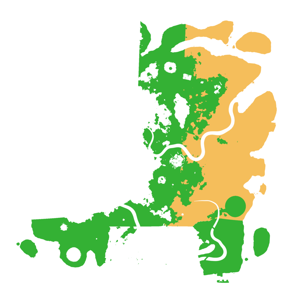 Biome Rust Map: Procedural Map, Size: 3850, Seed: 1976028348