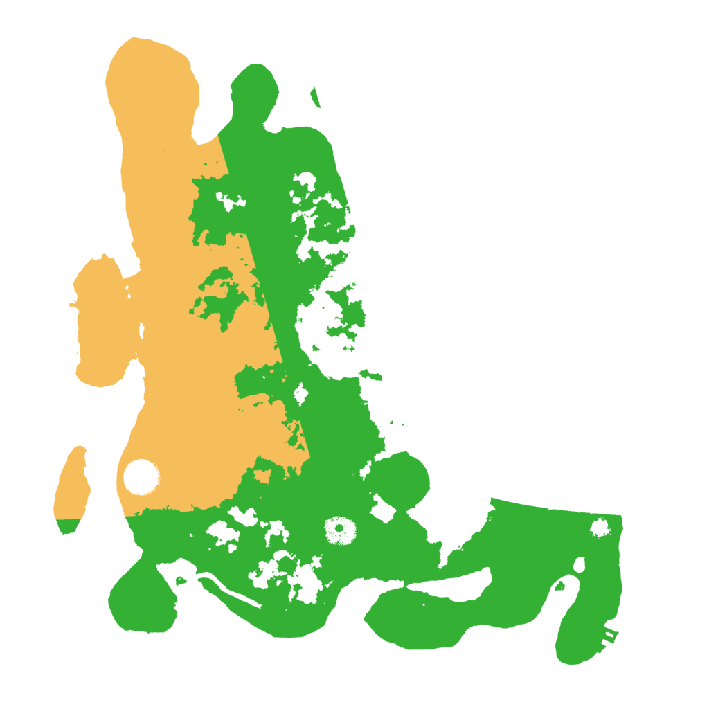 Biome Rust Map: Procedural Map, Size: 3500, Seed: 83627411