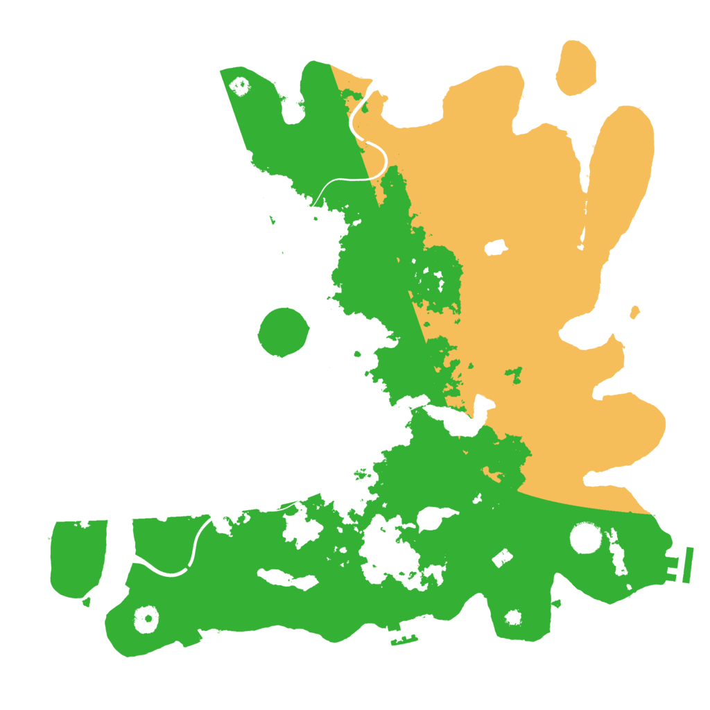 Biome Rust Map: Procedural Map, Size: 4000, Seed: 284648760