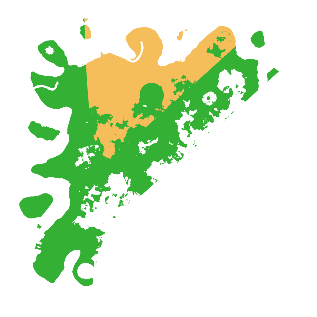 Biome Rust Map: Procedural Map, Size: 3500, Seed: 61753627