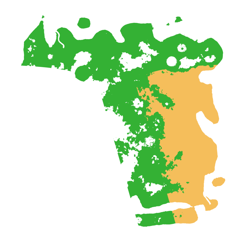 Biome Rust Map: Procedural Map, Size: 4250, Seed: 18020
