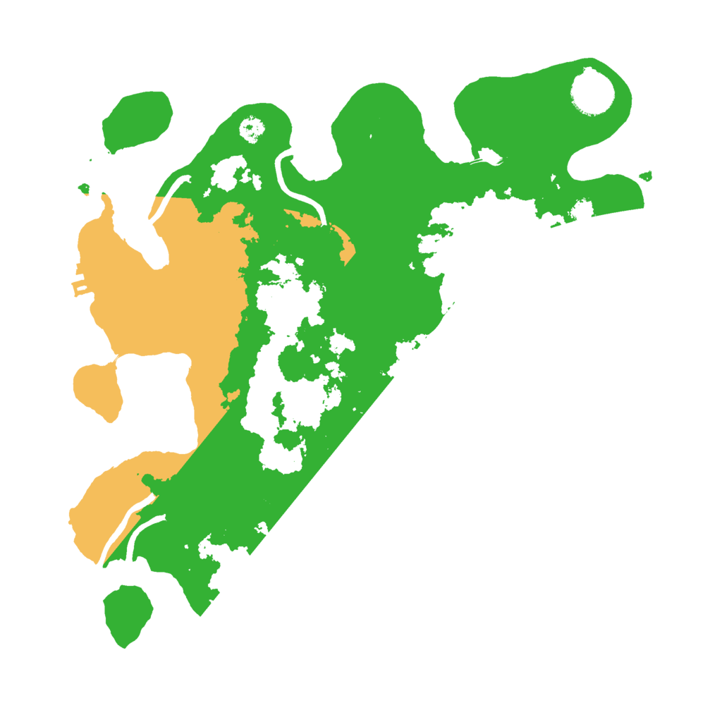 Biome Rust Map: Procedural Map, Size: 3000, Seed: 797496219