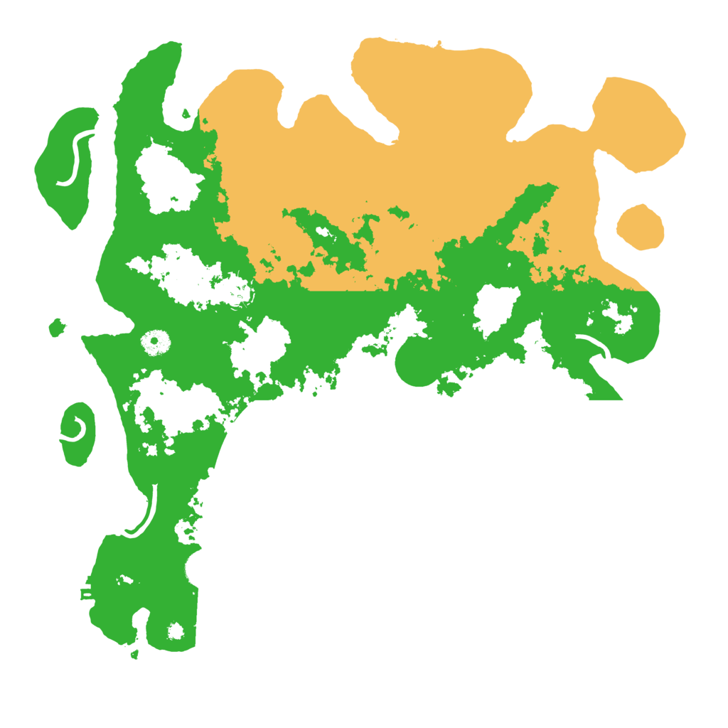 Biome Rust Map: Procedural Map, Size: 4000, Seed: 14110175