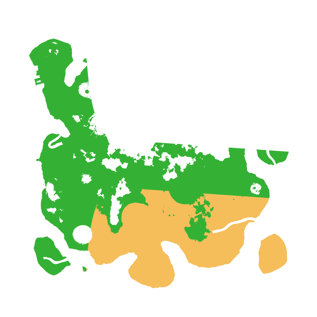 Biome Rust Map: Procedural Map, Size: 3000, Seed: 846644418