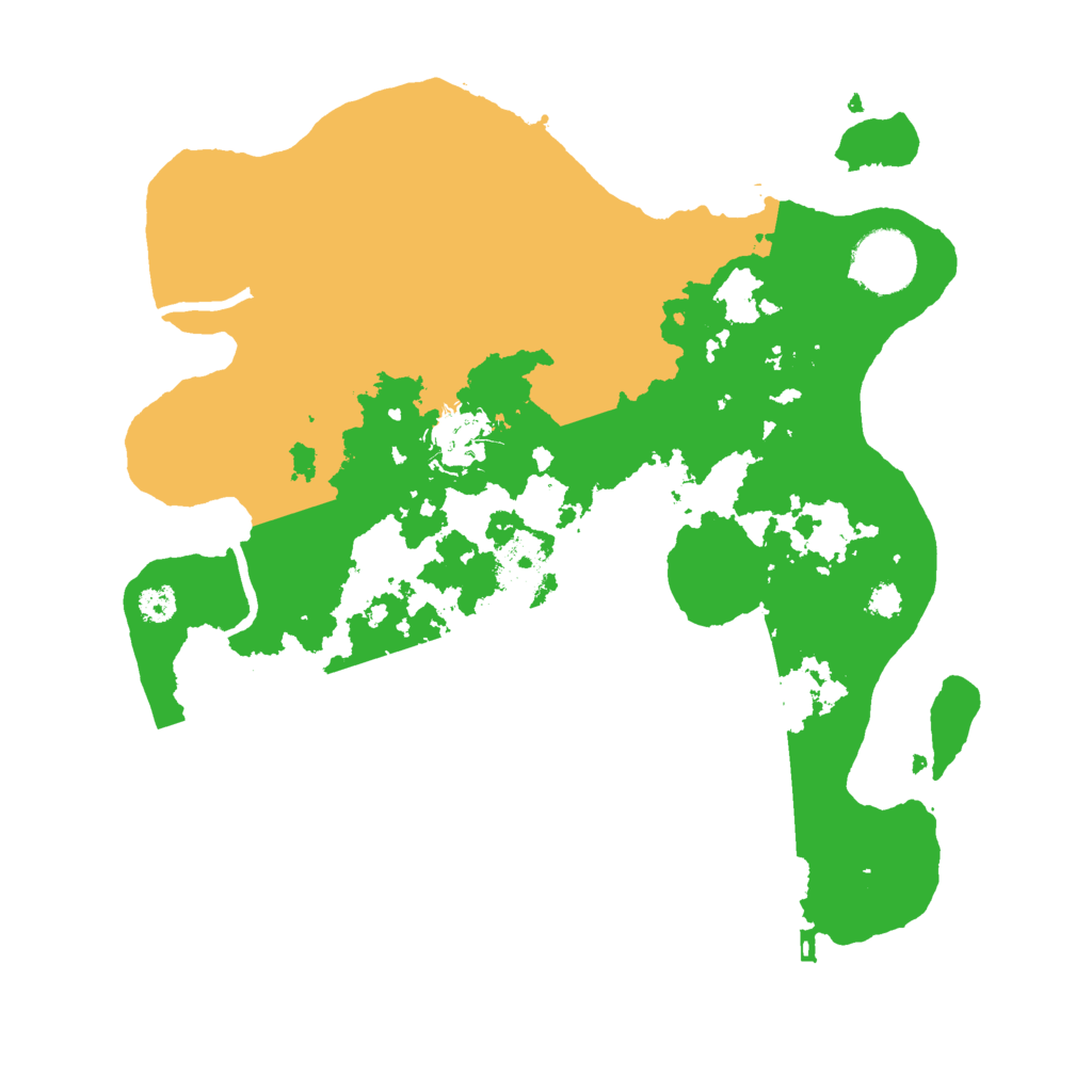 Biome Rust Map: Procedural Map, Size: 3000, Seed: 1307163388
