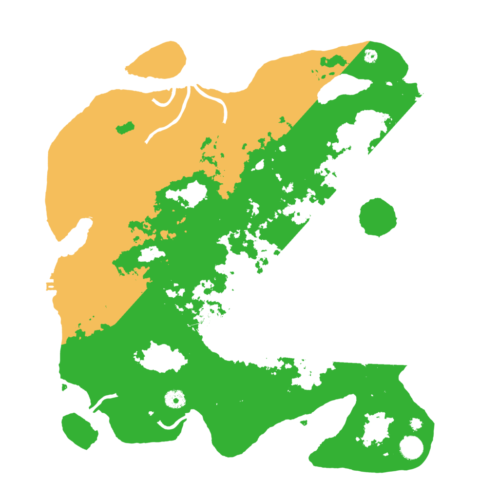 Biome Rust Map: Procedural Map, Size: 3800, Seed: 34112