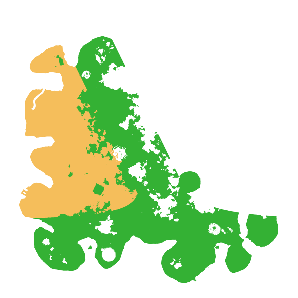 Biome Rust Map: Procedural Map, Size: 3800, Seed: 36394949