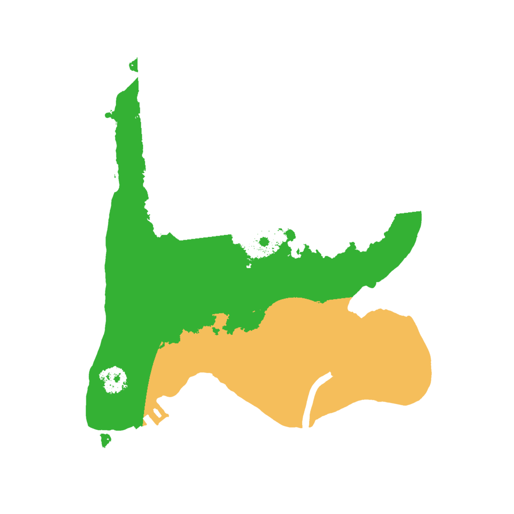 Biome Rust Map: Procedural Map, Size: 2000, Seed: 460291423