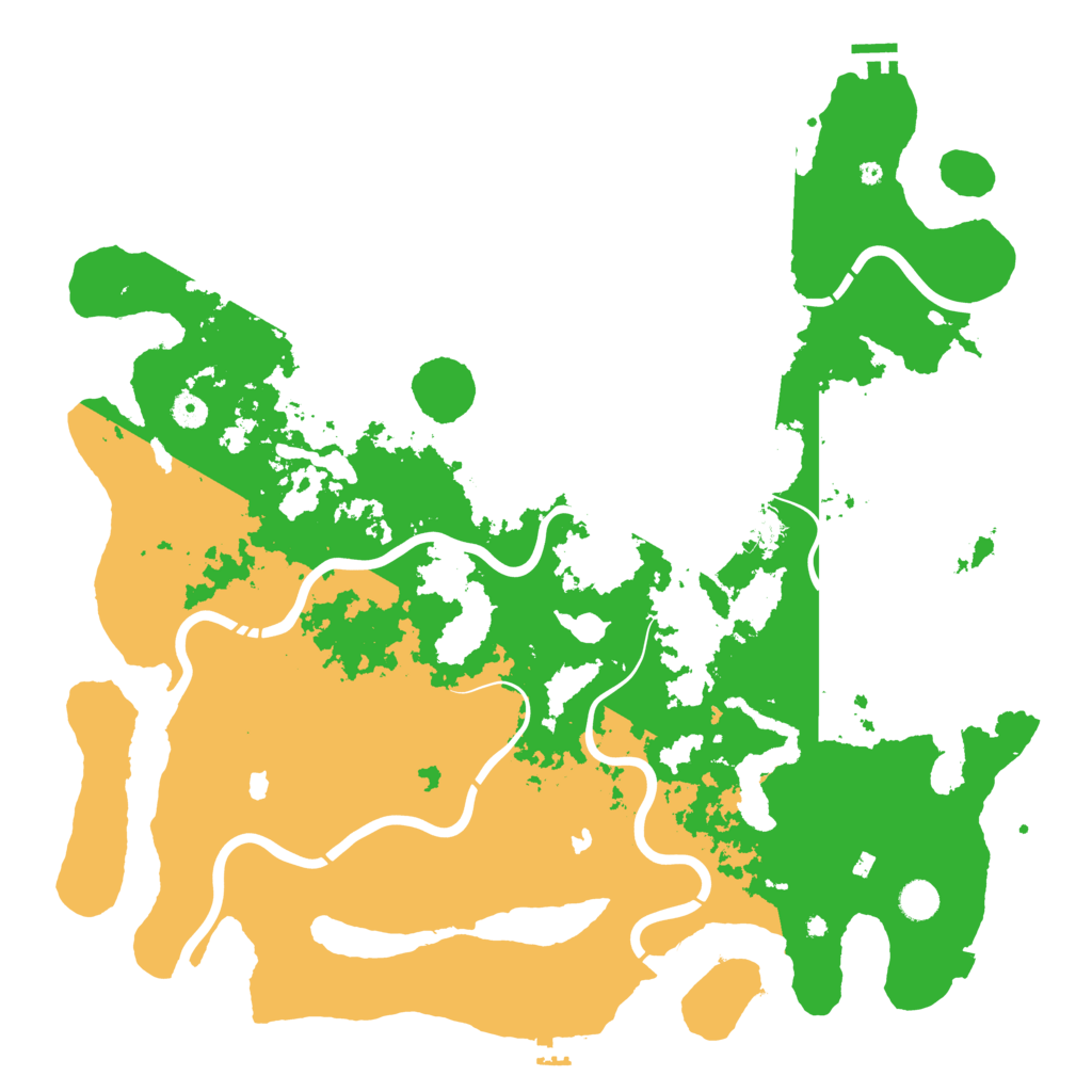 Biome Rust Map: Procedural Map, Size: 4800, Seed: 758742433