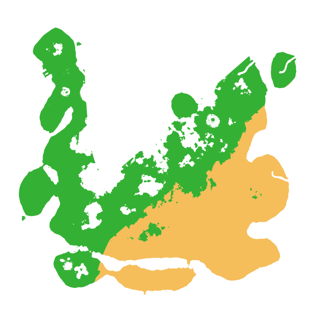 Biome Rust Map: Procedural Map, Size: 3500, Seed: 7303302
