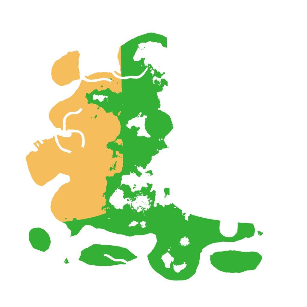 Biome Rust Map: Procedural Map, Size: 3000, Seed: 38212