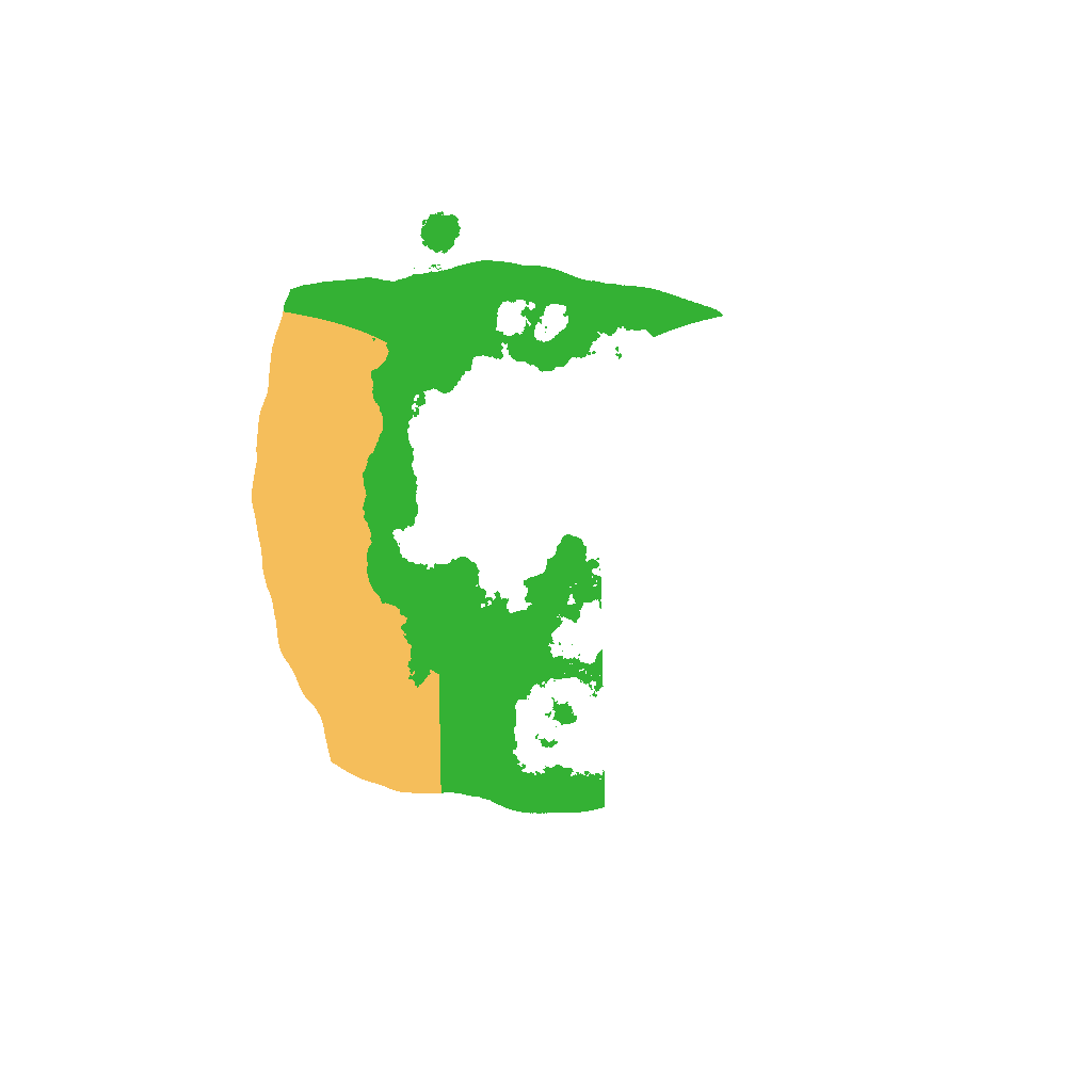 Biome Rust Map: Procedural Map, Size: 1111, Seed: 653796