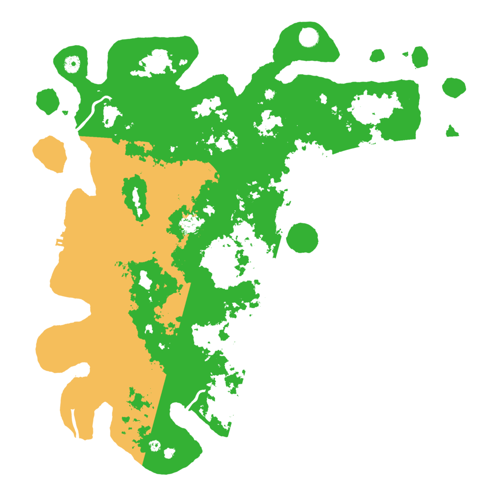 Biome Rust Map: Procedural Map, Size: 4500, Seed: 446108658