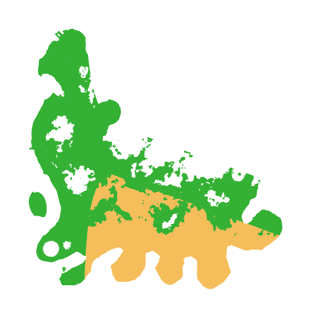 Biome Rust Map: Procedural Map, Size: 3500, Seed: 89577090