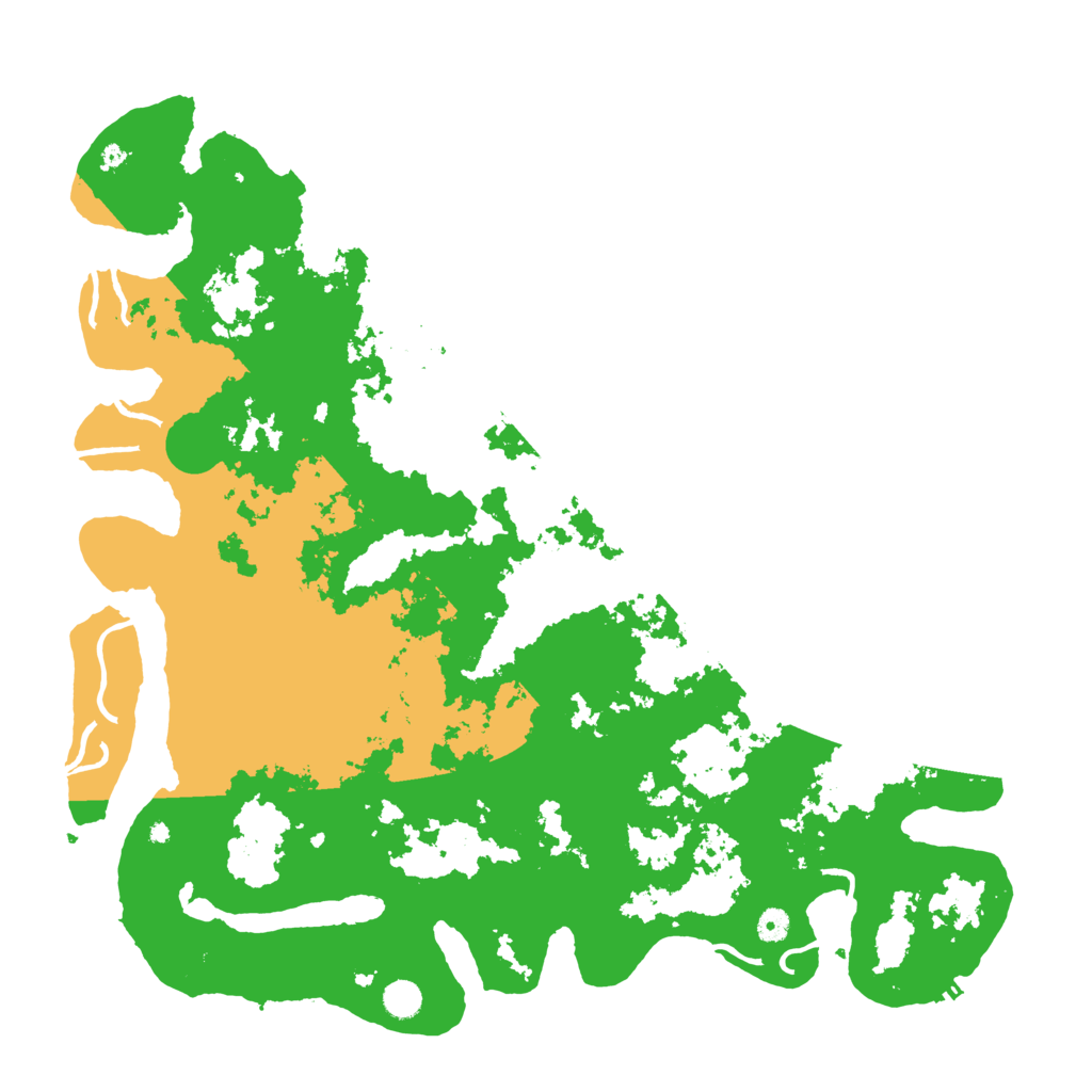 Biome Rust Map: Procedural Map, Size: 5000, Seed: 985672439