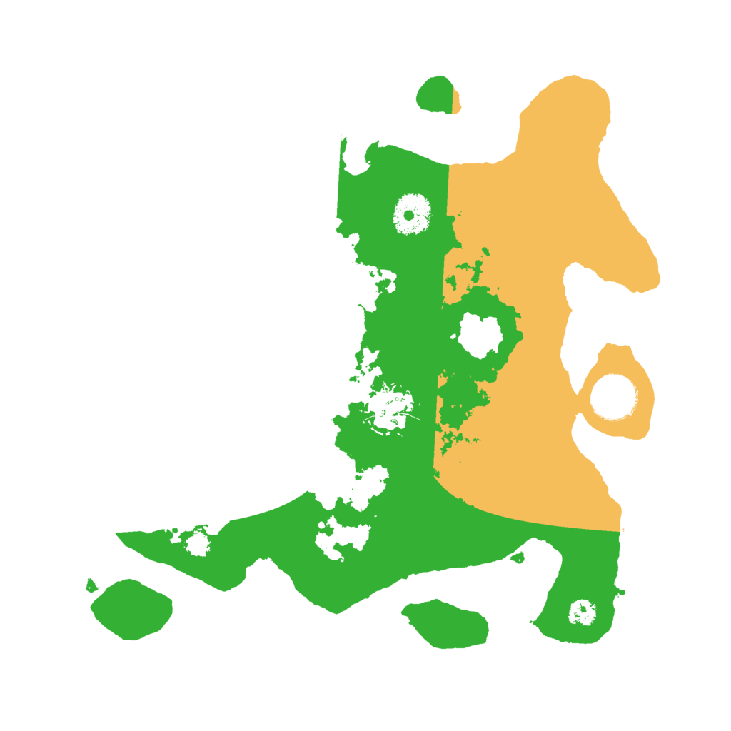 Biome Rust Map: Procedural Map, Size: 2800, Seed: 30696608