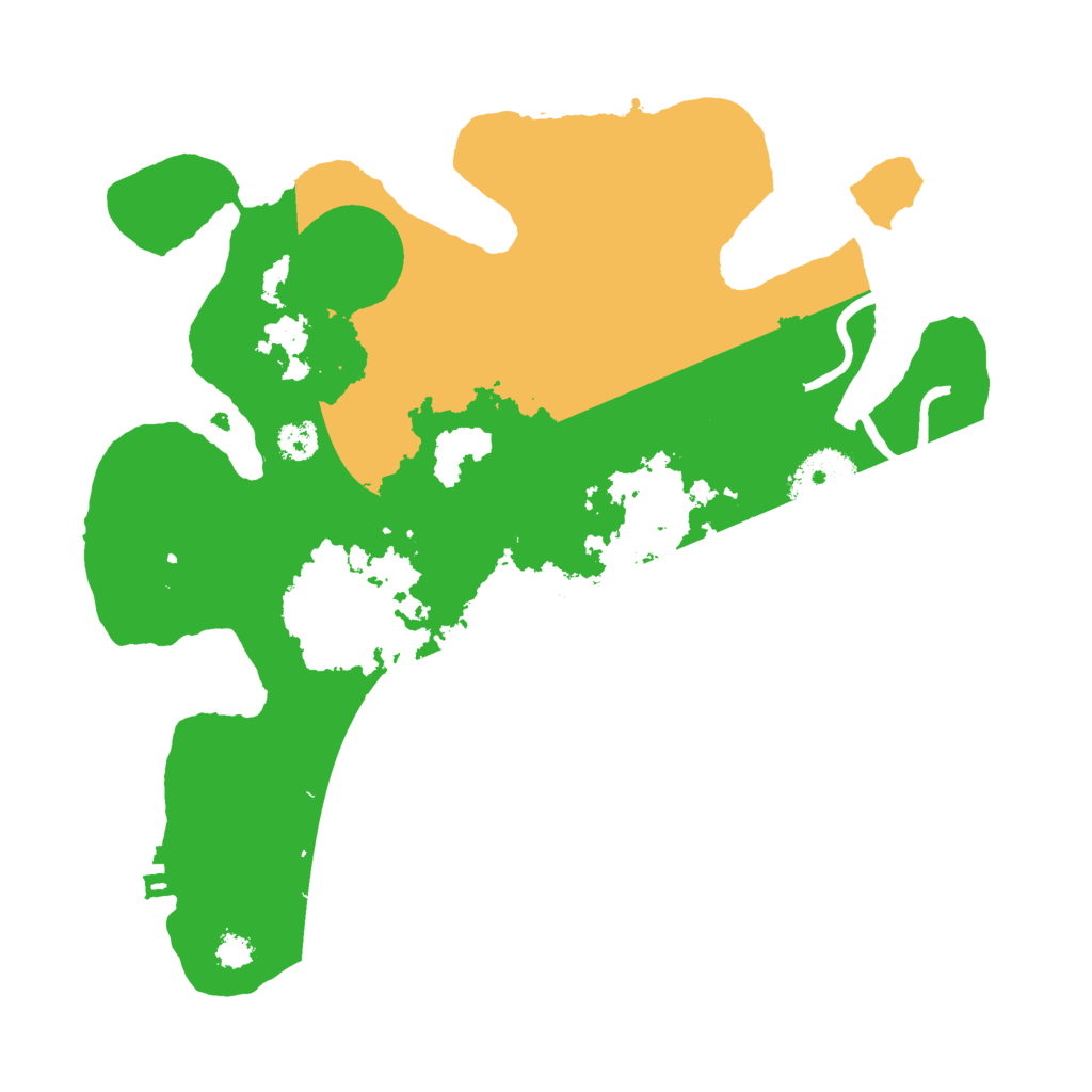 Biome Rust Map: Procedural Map, Size: 2800, Seed: 1256838654