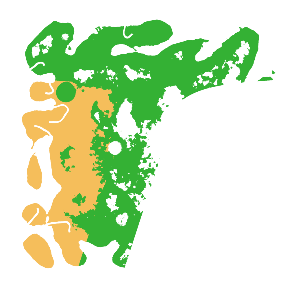 Biome Rust Map: Procedural Map, Size: 4000, Seed: 518050600