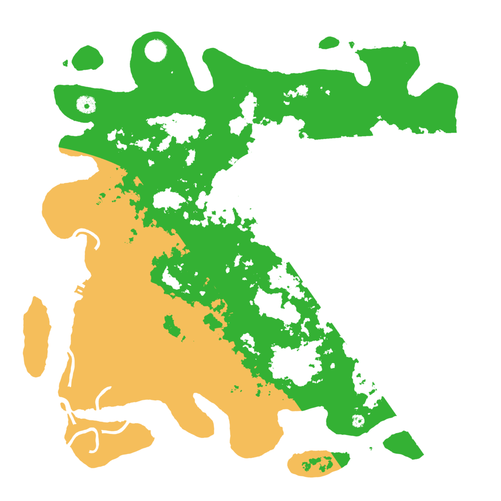Biome Rust Map: Procedural Map, Size: 4000, Seed: 441288460