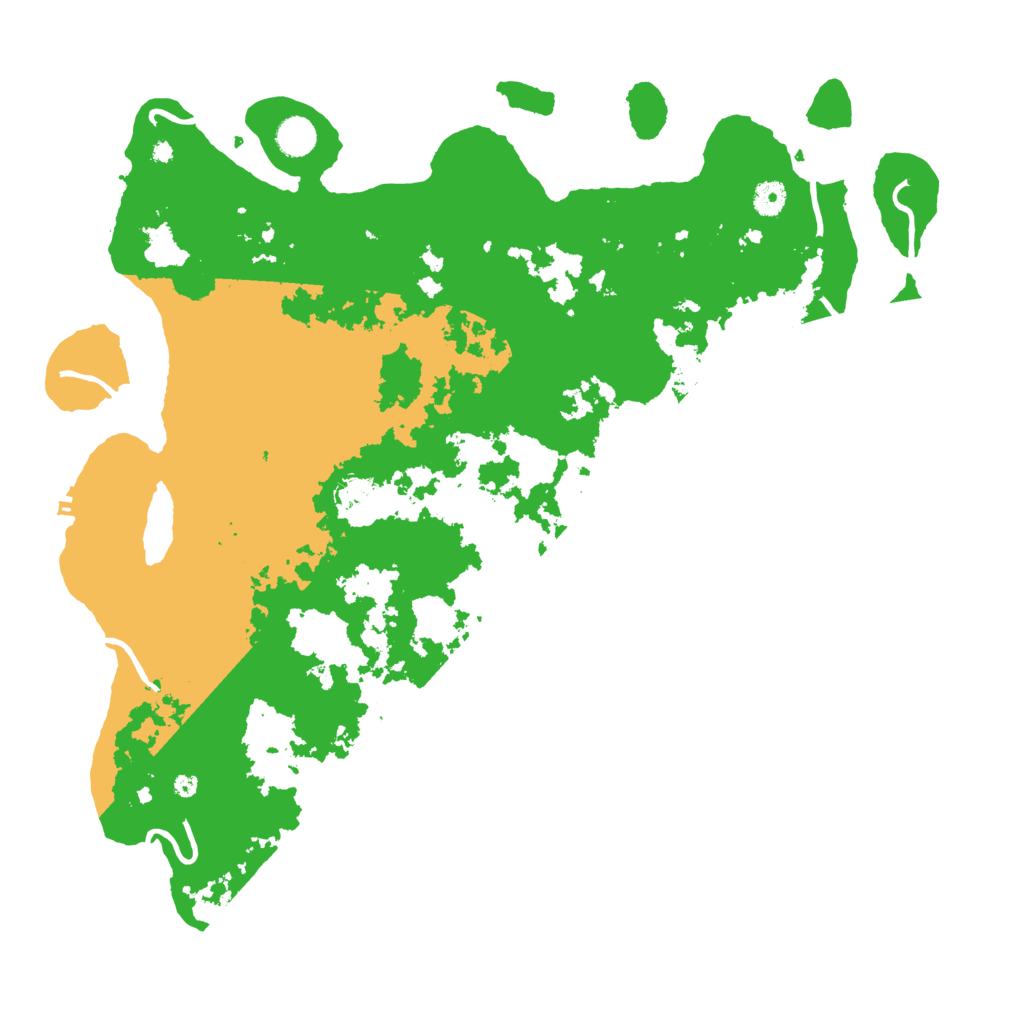 Biome Rust Map: Procedural Map, Size: 4500, Seed: 867731547