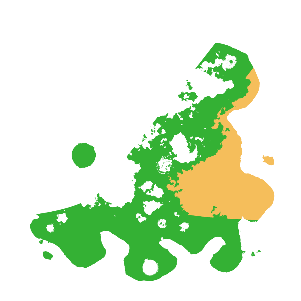 Biome Rust Map: Procedural Map, Size: 3400, Seed: 673217