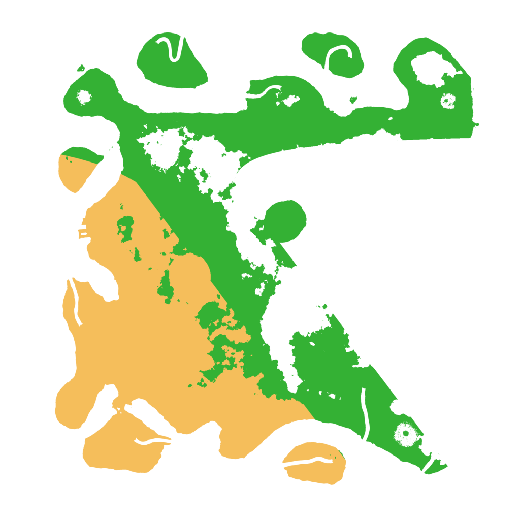 Biome Rust Map: Procedural Map, Size: 3500, Seed: 12182743