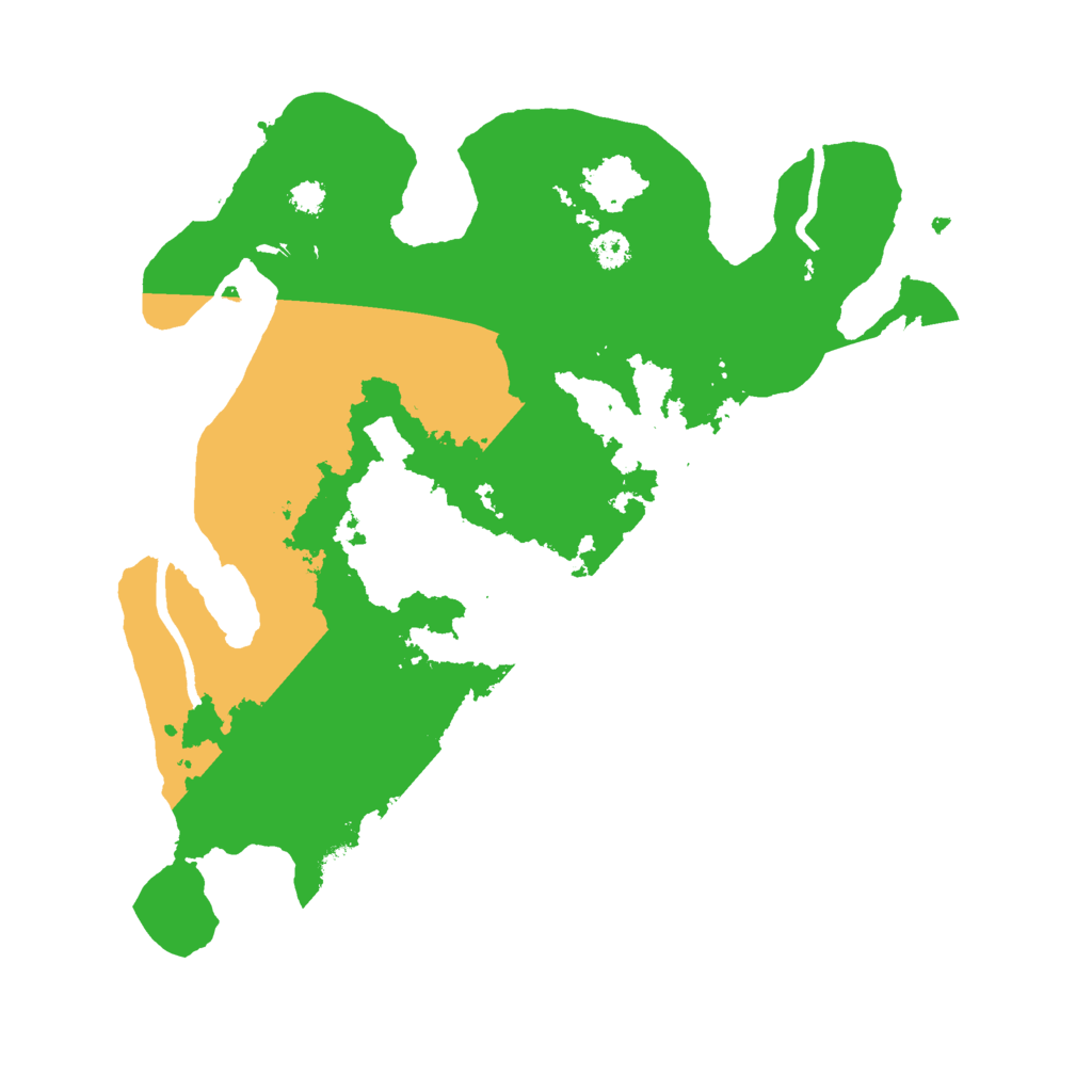 Biome Rust Map: Procedural Map, Size: 3000, Seed: 4311
